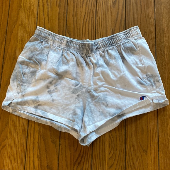 Champion gray tye dye shorts - Picture 1 of 1